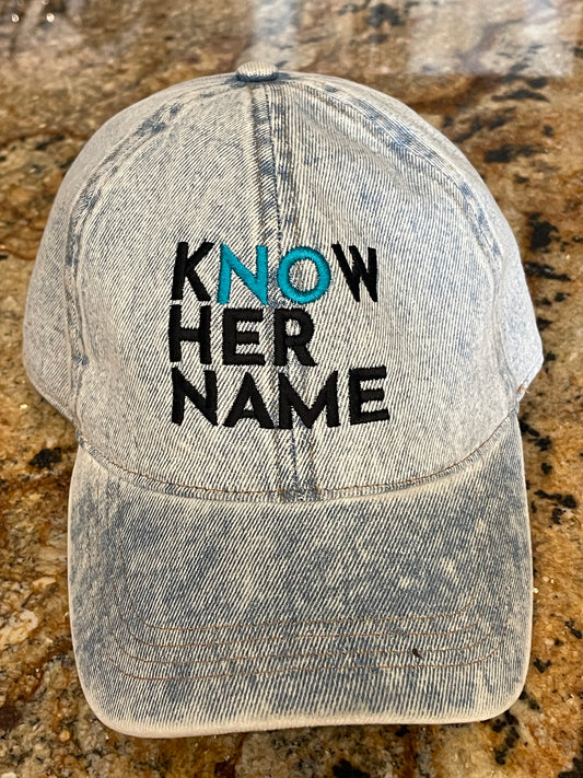 Denim Baseball Cap
